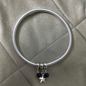 Stylish Silver Anklets with Star Charm