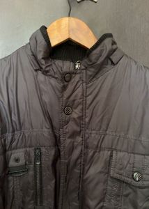Men's Grey Padded Jacket