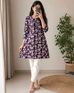 Designer Floral Kurta