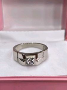 Men's Diamond Ring 925 silver