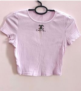 Shein Women Crop Tops And Chanel Top
