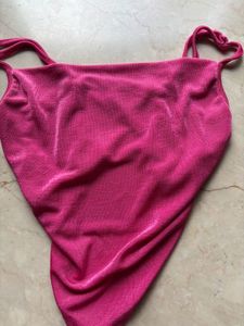 Vibrant Pink Bikini Top