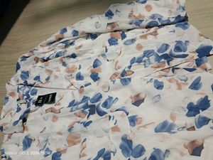 Floral Print Button-Up Shirt
