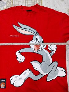 Bonkers Bugs Bunny Oversized Graphic Tee