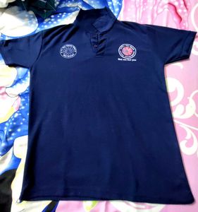 Navy Blue Polo T-Shirt