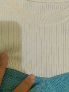 Blue &amp; White Striped Top
