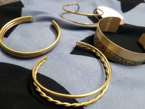 Anti-tarnish Ethnic Bangles Set