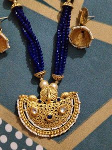 Stunning Indian Necklace &amp; Earring Set
