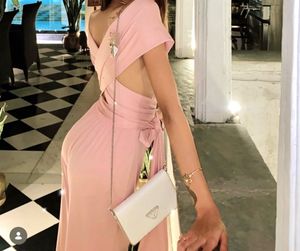 Elegant Pink Jumpsuit
