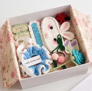 Handmade Crochet hampar box