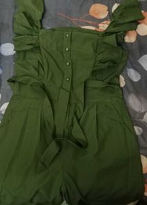 Chic Green Jumpsuit