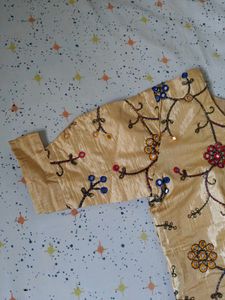 Embroidered Kurta Top