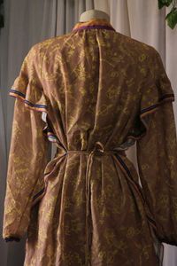 SALE-!Vintage Korean Brown Dress