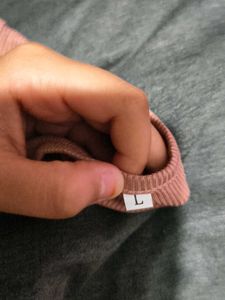 Ribbed V-Neck Crop Top