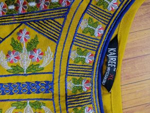 Golden Yellow Kurta For Summer