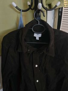 Men's Brown Corduroy Shirt