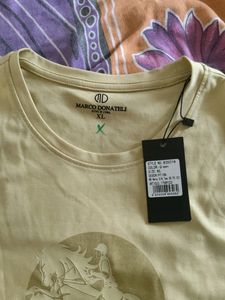 T Shirt Gold Color