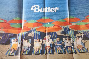 BTS OFFICIAL BUTTER POSTER SET OF 2