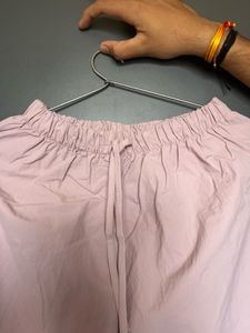 Lilac Cargo Joggers