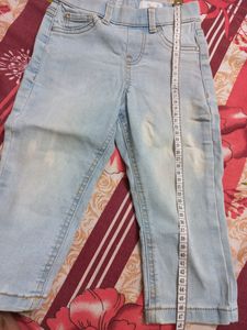 Denim Jeans Pant For Baby Girl