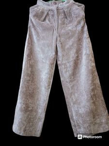 Colette Velvet Wide Leg Pants