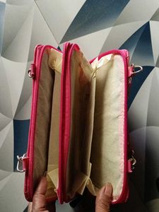 Pink &amp; Black Clutch Wallets