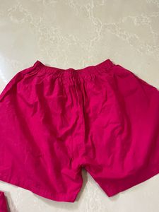 pure cotton Hot Pink Co-ord Set