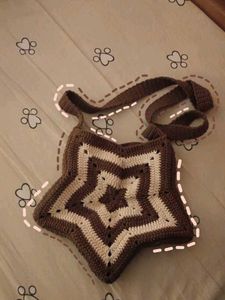 Ocean Star Crochet Bag with Charm