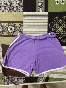Puma Purple Athletic Shorts