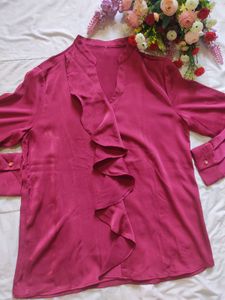 Elegant Ruffled Blouse