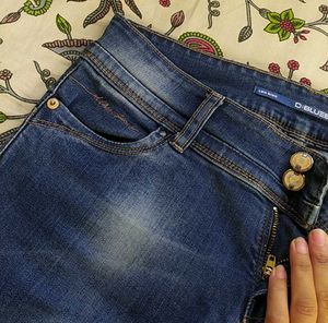 D-BLUSE Branded Ribbed New Jean (Woman)