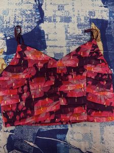 Chic Ruffled Crop Top