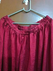 Elegant Maroon Kurta Set