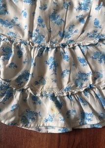 crop top and skirt set for 9-10yrs girl