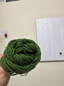Green Yarn Skeins