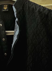 Elegant Navy Blue Kurta