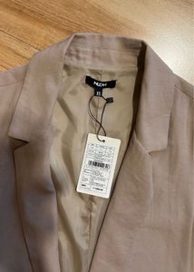 Stylish Beige Blazer Jacket