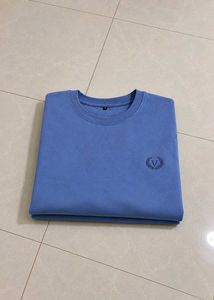 Men's Blue Long Sleeve T-Shirt