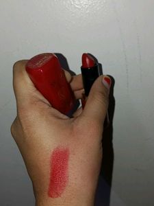 Vintage Red Lipstick Case