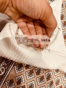new shein white bralette