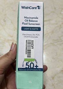 WishCare Niacinamide Sunscreen SPF 50+