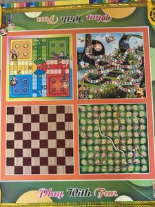 Colorful Kids Carrom Board Game