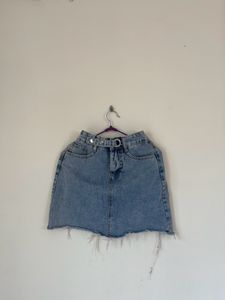 Denim skirt