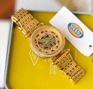Women's Fossil Automatic WD explode skeleton dial*