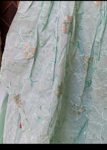 bust 42 Stunning Blue Ethnic Gown