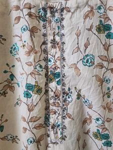 Floral Print kurti with dupatta