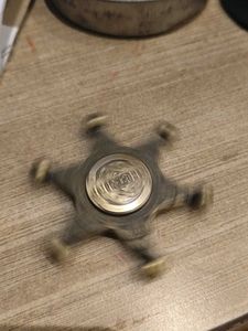 Vintage Sheriff Badge Fidget Spinner Toy
