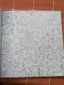 Blooming Flowers Colouring Book