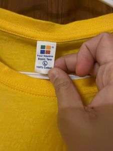 I Love Dubai Yellow T-Shirt