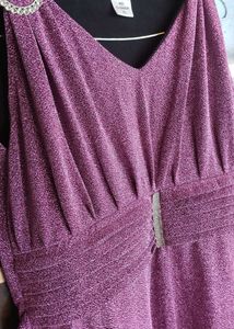 BUY 1 GET FREE 🔥Sparkling Purple Party Dres